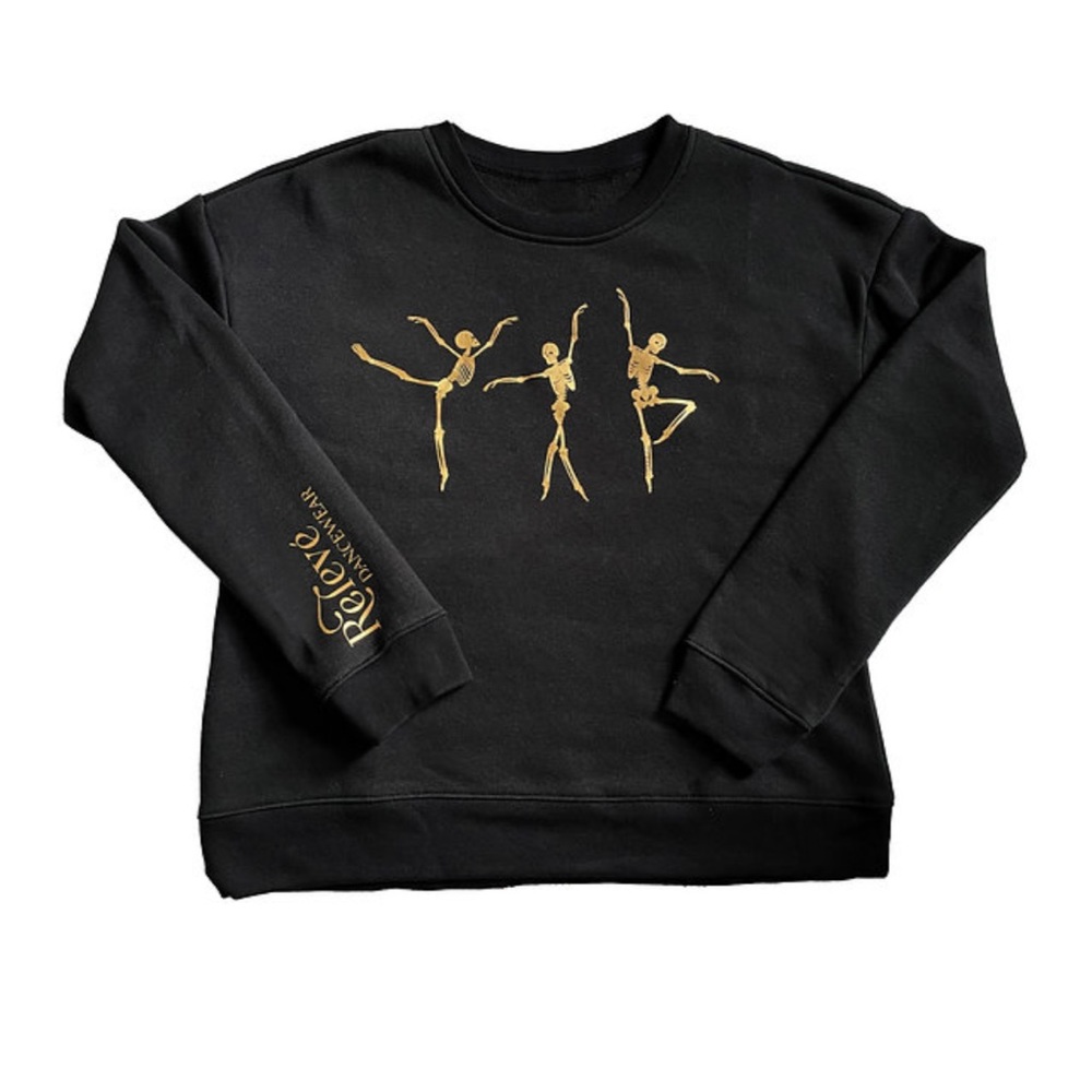 Dancing Skeleton’s sweatshirt